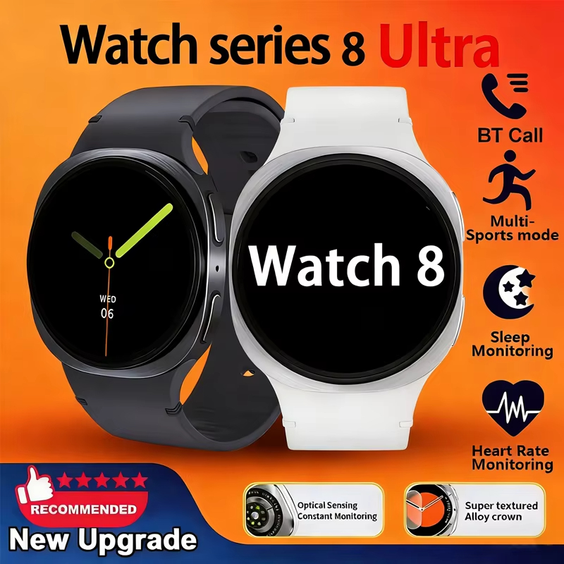 Smartwatch Watches Gift For Women - 2026年ニュークラシック8 Max女性用スマートウォッチGPSトラッキングスポーツ心拍数Bluetooth通話IP68防水男性用スマートウォッチ女性へのギフト
