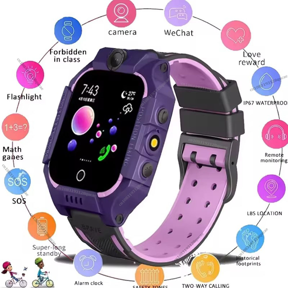 Smartwatch Watches Gift For Boys On Birthday - 2026年新型2G SIMカード対応キッズスマートウォッチ、ミニキッズフォン（通話、SOS、カメラ機能搭載）、3 in 1漫画風腕時計、女の子、男の子への誕生日、クリスマスプレゼント