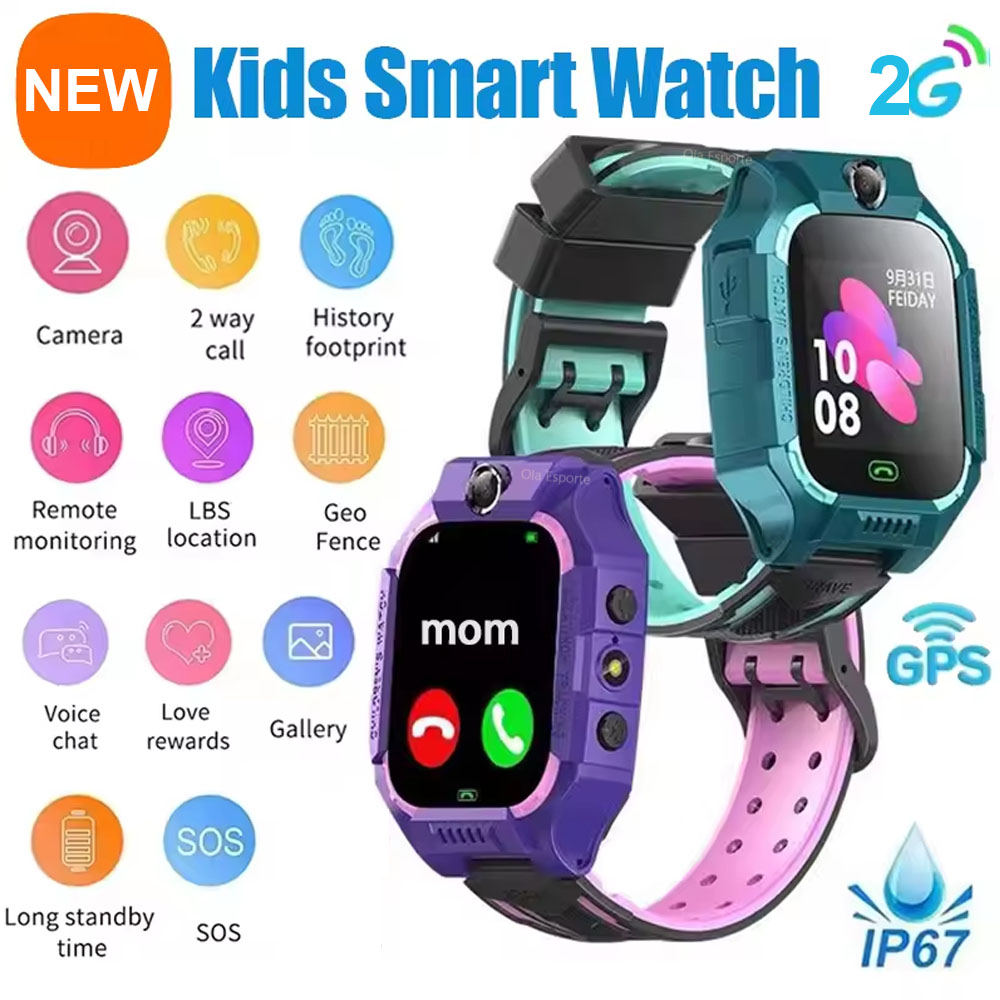 Smartwatch Watches Gift For Boys On Birthday - 2Gキッズスマートウォッチミニキッズフォン、通話、SOS、カメラ付き、漫画柄腕時計、女の子、男の子、誕生日、クリスマスプレゼント、スマートウォッチ2026新作Hw12