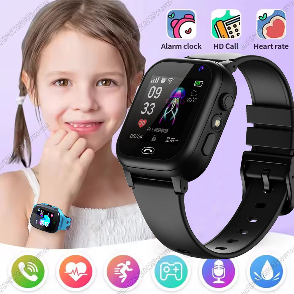 Smartwatch Watches Gift For Boys On Birthday - 2026年新型ミニキッズフォン 4G SIMカード 2Gインターネット SOS位置情報 キッズスマートウォッチ