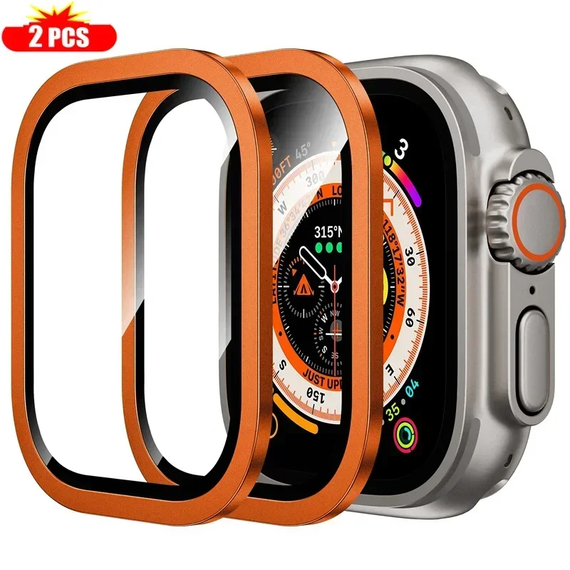 2 個チタン金属フレーム Apple Watch Ultra - Smartwatch Watches For Mens のレビューと価格