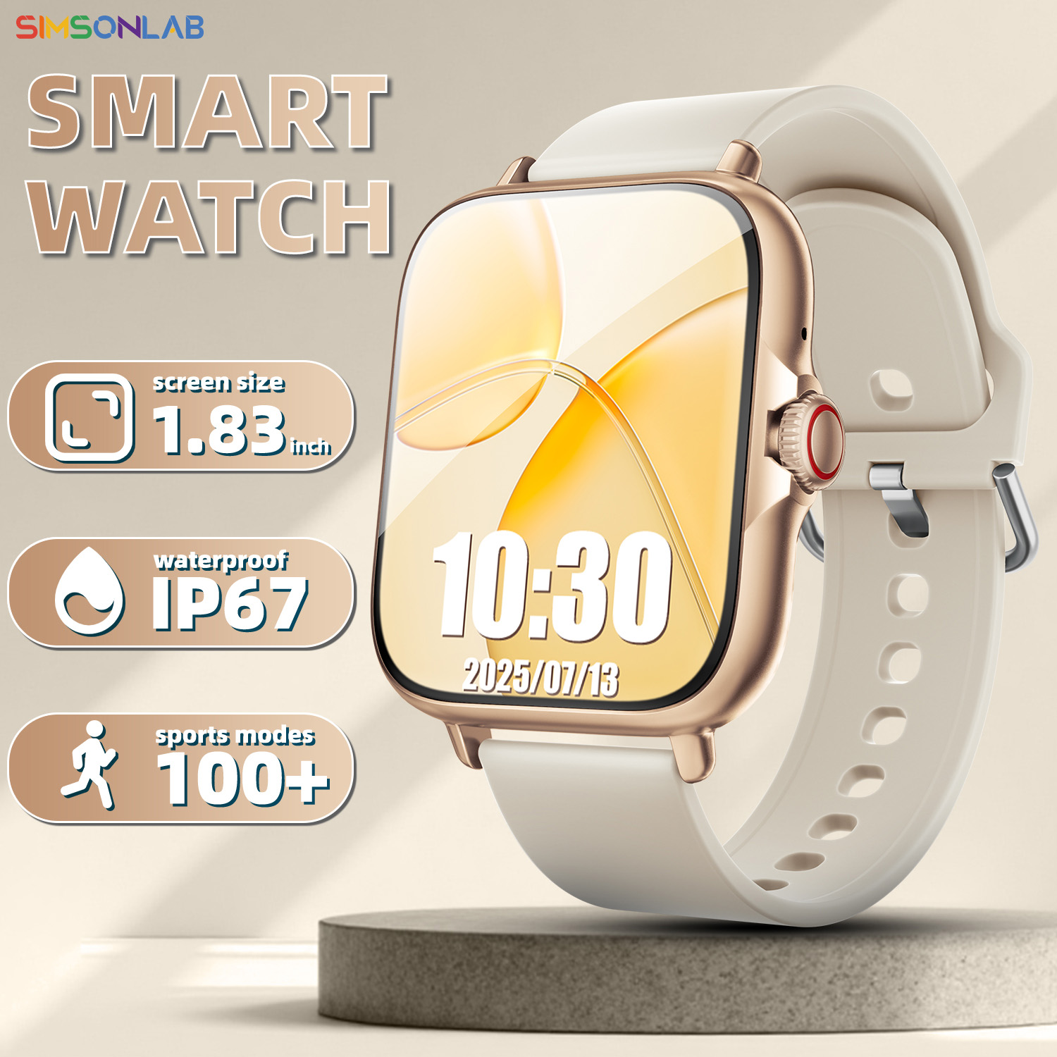新しいスマートウォッチ 2026 Bluetooth 通話  - Smartwatch Watches Gift For Women のレビューと価格