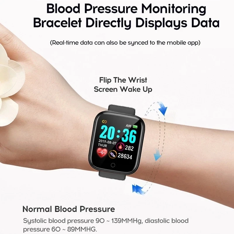 スマートウォッチ男性女性腕時計スマートウォッチメッセージフィ - Smartwatch Watches Gift For Women のレビューと価格