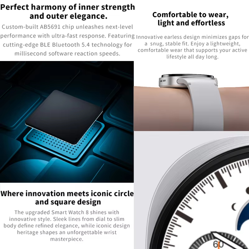 2026年ニュークラシック8 Max女性用スマートウォッチG - Smartwatch Watches Gift For Women のレビューと価格