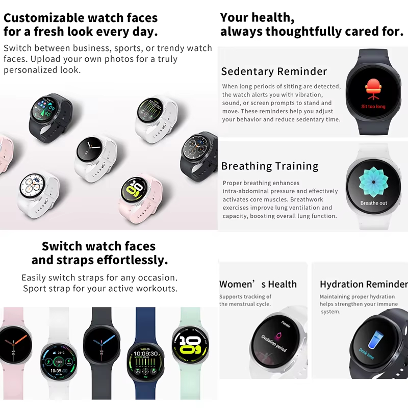 2026年ニュークラシック8 Max女性用スマートウォッチG - Smartwatch Watches Gift For Women のレビューと価格