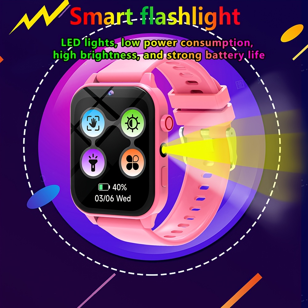 キッズスマートウォッチ、複数のパズルゲーム、HDカメラ、懐中 - Smartwatch Watches Gift For Boys On Birthday のレビューと価格