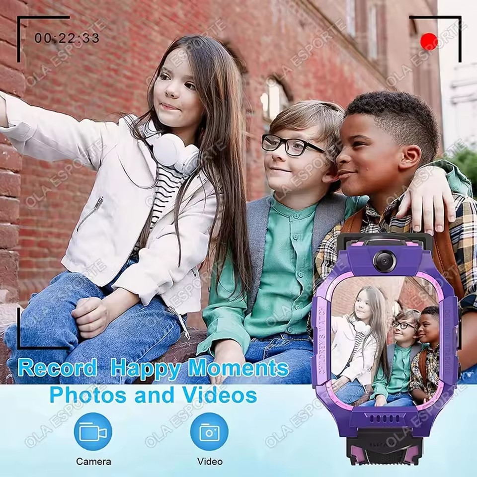 キッズスマートウォッチ ミニキッズフォン 通話SOSカメラ付 - Smartwatch Watches Gift For Boys On Birthday のレビューと価格