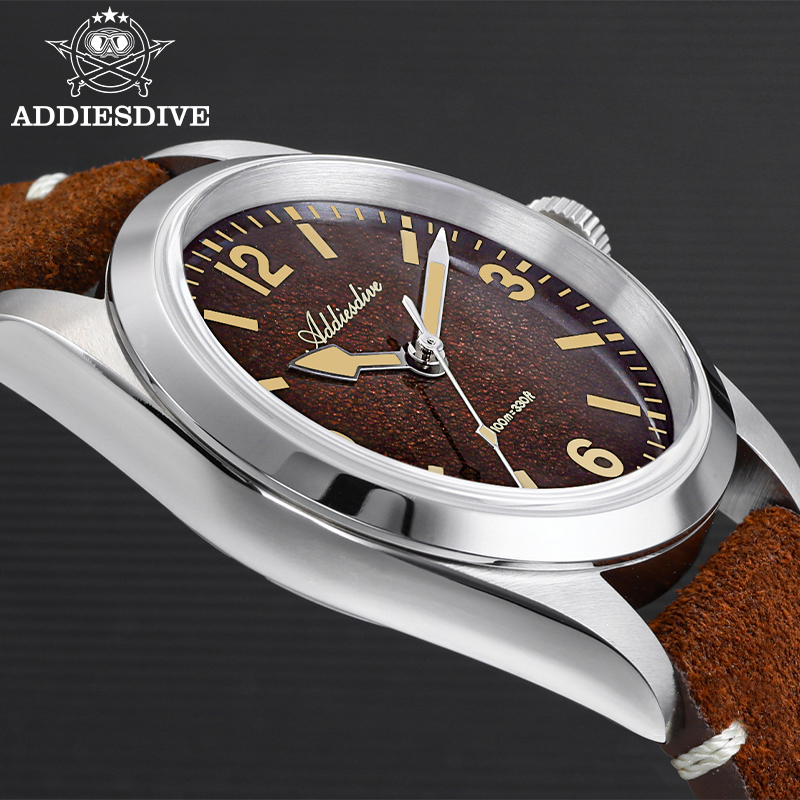 ADDIESDIVE 36 ミリメートル 200 メートル防 - Analog Quartz Watch のレビューと価格