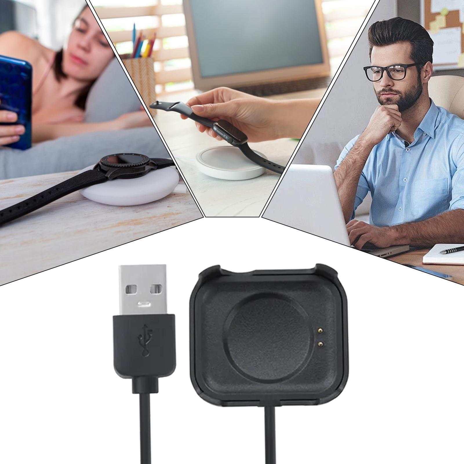 1PC スマートウォッチ磁気充電器 USB 充電ケーブルドッ - Smartwatch Watches For Mens のレビューと価格