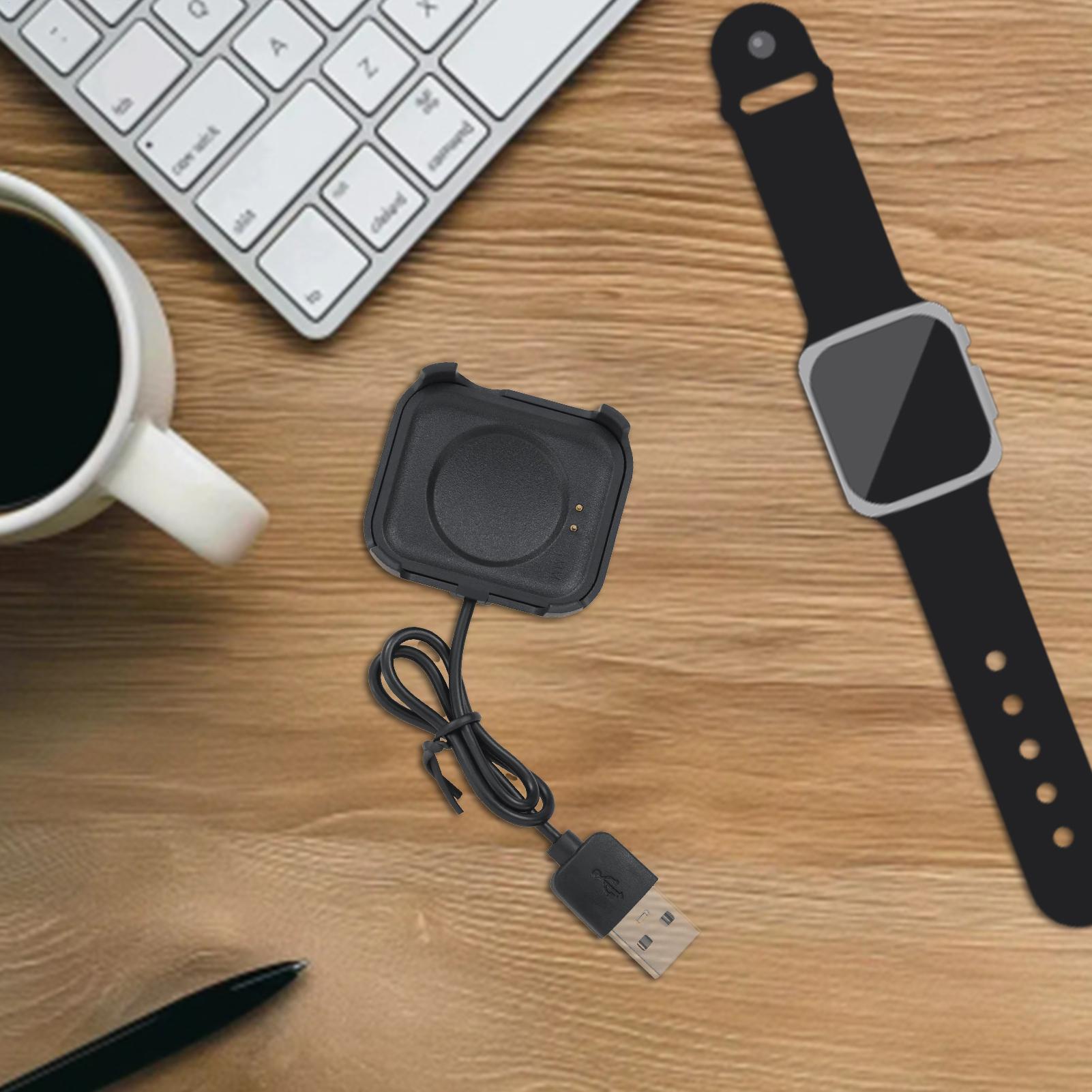 1PC スマートウォッチ磁気充電器 USB 充電ケーブルドッ - Smartwatch Watches For Mens のレビューと価格