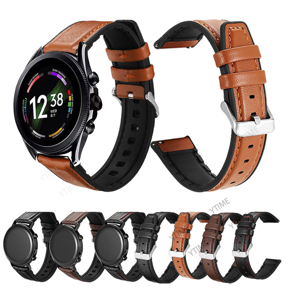 接続された時計用の革製ブレスレット,IDR接続,長さ45mm - Fossil Watches Smartwatch Gen 5 のレビューと価格