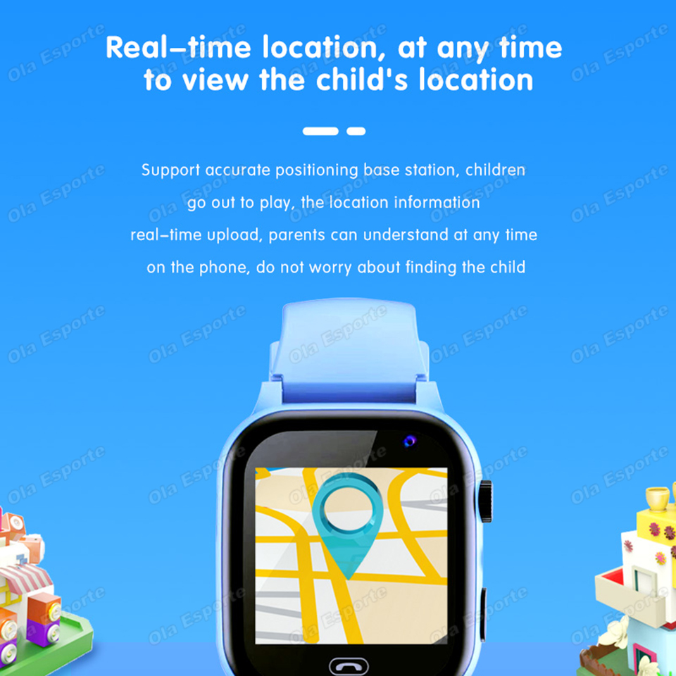 2026年新型ミニキッズフォン 4G SIMカード 2Gイン - Smartwatch Watches Gift For Boys On Birthday のレビューと価格