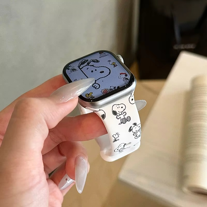 漫画スヌーピー時計バンド Apple 38 ミリメートル 4 - Apple Watch Band のレビューと価格