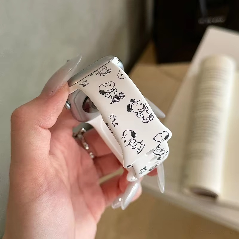 漫画スヌーピー時計バンド Apple 38 ミリメートル 4 - Apple Watch Band のレビューと価格