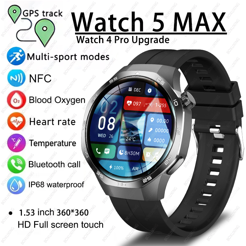2025 新しい腕時計 5 最大スマートウォッチ HD AM - Smartwatch Watches Gift For Women のレビューと価格