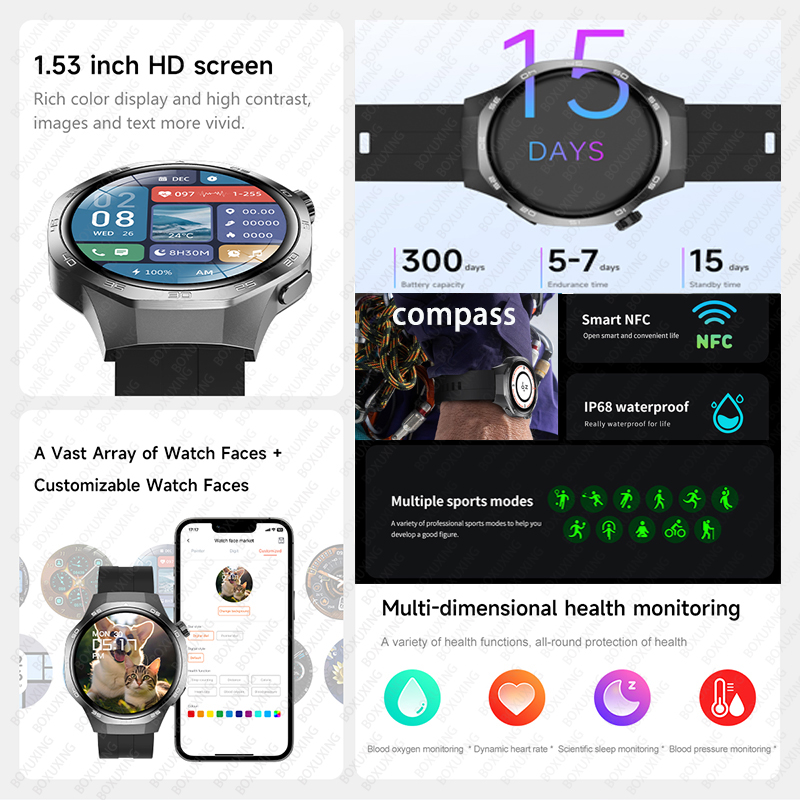 2025 新しい腕時計 5 最大スマートウォッチ HD AM - Smartwatch Watches Gift For Women のレビューと価格