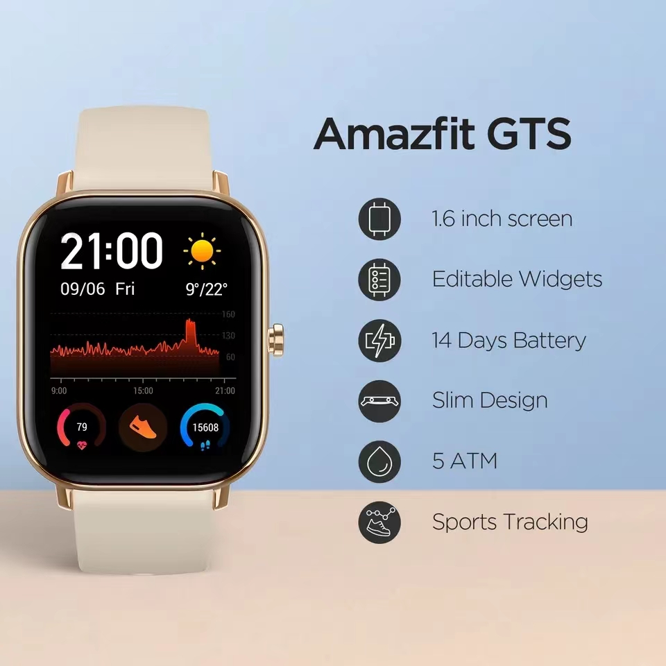 Amazfit GTS スマートウォッチ メンズ レディース - Smartwatch Refurbished Watches のレビューと価格