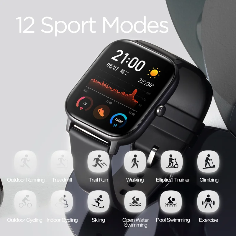 Amazfit GTS スマートウォッチ メンズ レディース - Smartwatch Refurbished Watches のレビューと価格