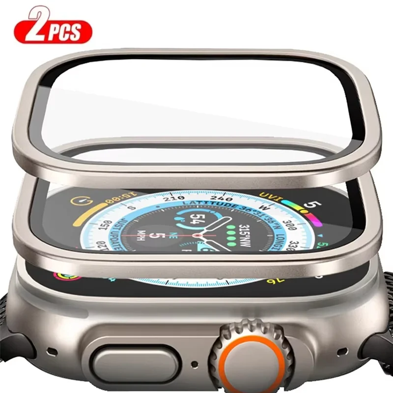 アルミニウム合金ケース + 強化ガラス Apple Watc - Smartwatch Watches For Mens のレビューと価格